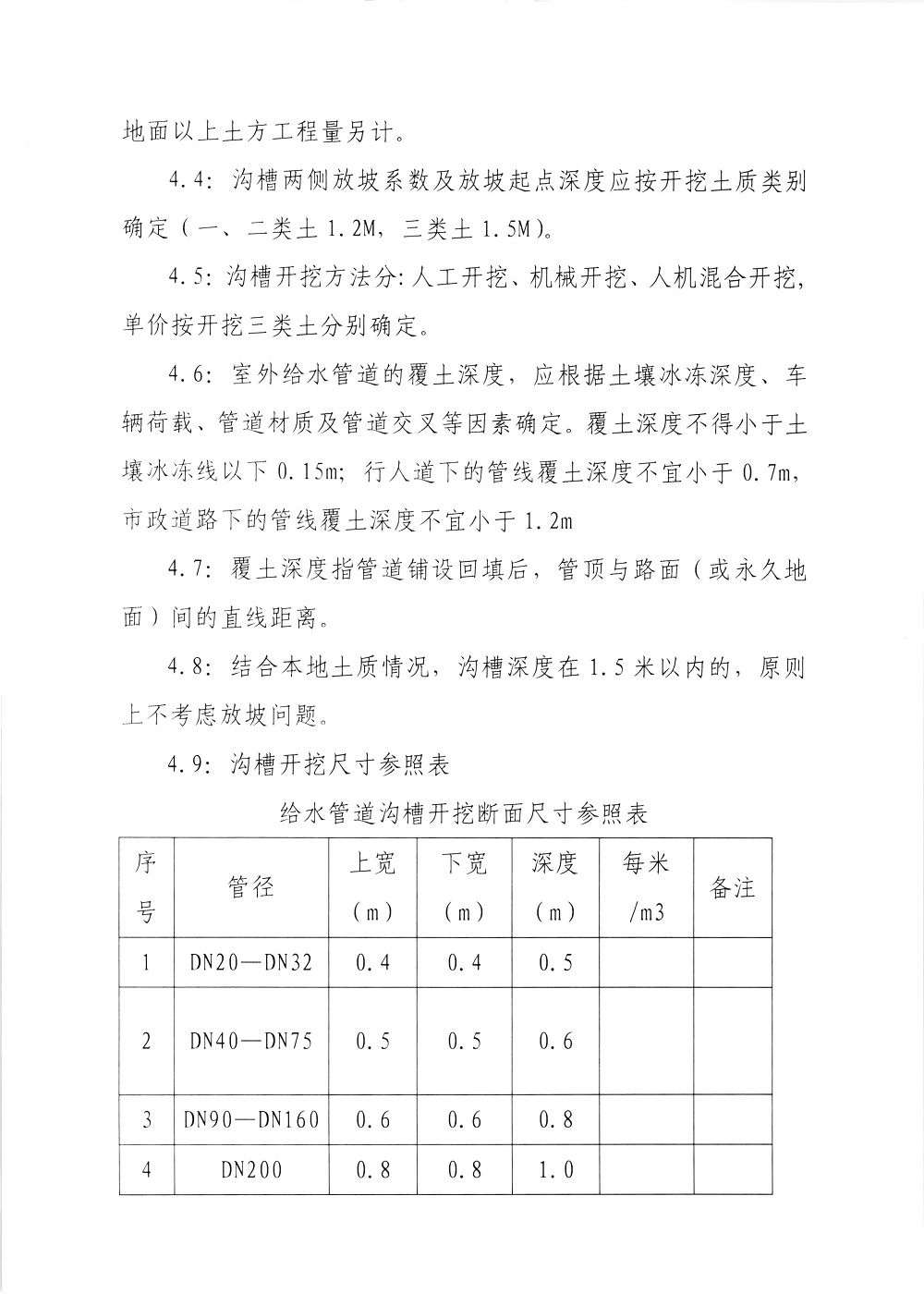 關于印發(fā)《供水工程施工及驗收標準》的通知